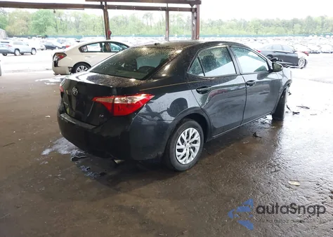 2017 Toyota Corolla Le from USA, damaged, VIN 2T1BURHEXHC825255